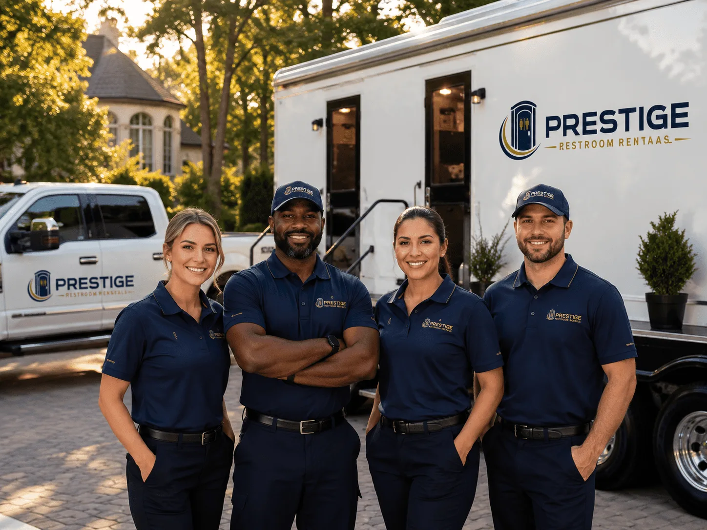 Trusted Luxury Portable Restrooms company in Herod, IL